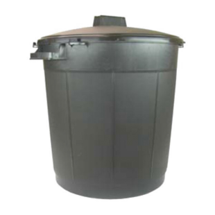 POUBELLE A GRAVATS POLYPROPYLENE 80 L AVEC COUVERCLE PB80 Vinmer
