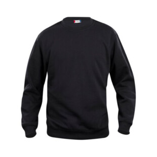 SWEATSHIRT BASIC ROUNDNECK NOIR Clique