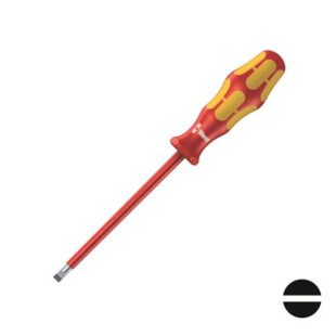 TOURNEVIS ISOLE A FENTE 160I VDE Wera