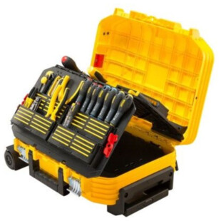 Valise trolley 100 outils Stanley