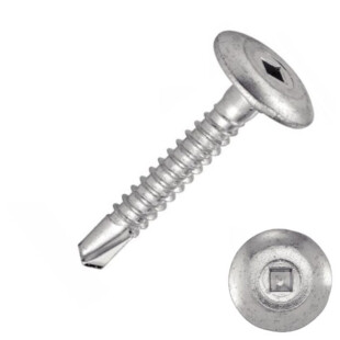 Vis autoperceuses tête crantée large carrée Acton