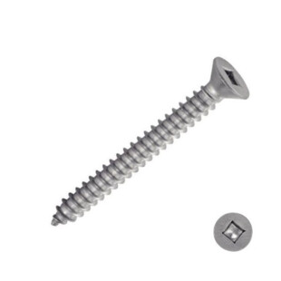 Vis tôle empreinte carrée inox Acton