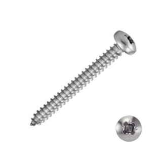 Vis tôle inox tête cylindre pozi Acton