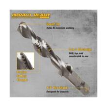 5 forets a tarauder emmanchement hex de m4 a m10