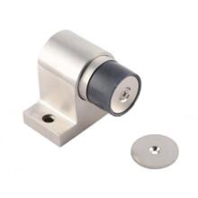 Butoir au sol magnétique pour porte lourde. inox 304