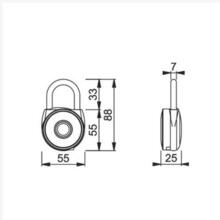Cadenas biométrique arrone