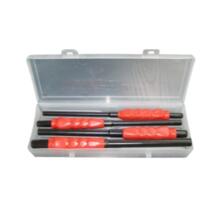 Chasse-axe chrome-vanadium bruni poignee rbr 10-12-14-16mm (coffret de 4)