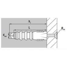 Cheville torpix sc09 diam 8 bt100