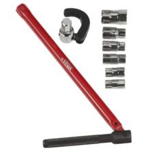 Cle ecrou robinet + 7 embouts + machoire