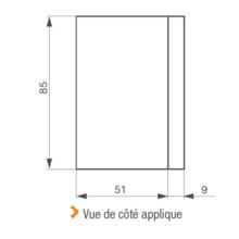 Contacteur à clé universel sans cylindre