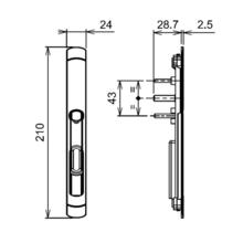 Cuvette solene manoeuvrante 7559