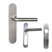 Ensemble sur plaque  "chantal" en l  inox 304