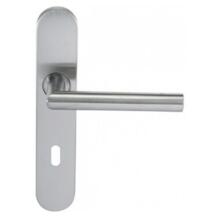Ensemble sur plaque "noémie" angle vif inox 304