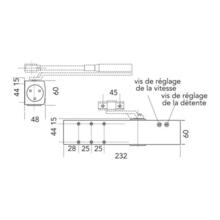 Ferme porte ts 2000 nv