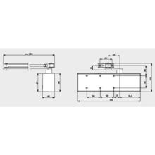 Ferme porte ts 72