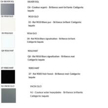 Gâche 8525a 2 vantaux