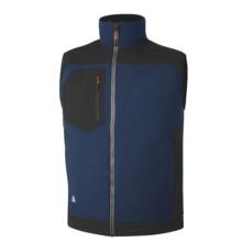 Gilet softshell holen bleu marine/noir