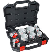 Trepan bimetal erko ''installateur''  (coffret de 11 pieces)