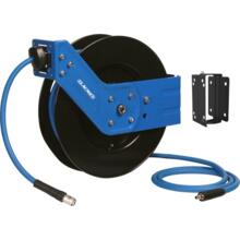 Enrouleur automatique de tuyau d'air a tambour ouvert