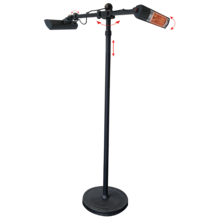 Radiant electrique orientable  reh 3000 tlc.2
