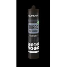 Adhesif polymere turbo 3 sec 600kg traction initiale sechage 20 mn blanc