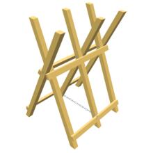 Chevalet bois