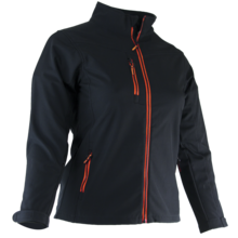 Veste softshell femme alba noir