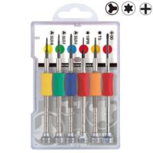 Jeu 6 tournevis precision microstix