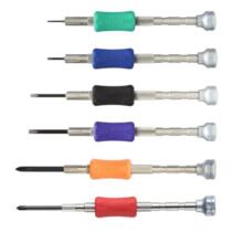 Jeu de 6 tournevis précision plat et ph