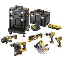 Kit 6 outils xr 18v 5ah li-on brushless