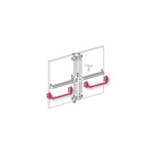 Kits antipanique en applique oltre version barre 2 points verticaux
