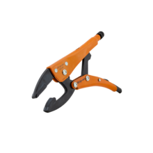 Pince etau machoire rainuree en v 122