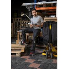 Pantalon de travail vulcain gris sombre/ noir