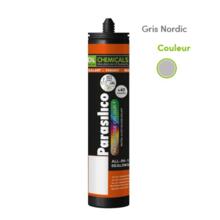 Mastic silicone prestige colour ton gris cart300ml