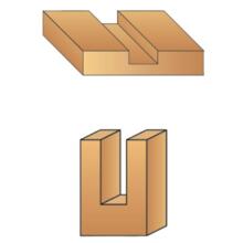 Mèche à rainer droite