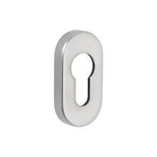 Paire de rosaces ovales inox 304 clée i