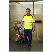 Pantalon baril denim