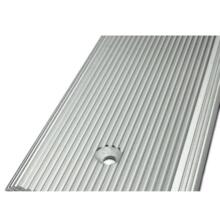 Plat de marche perce alu naturel 55mm/3m