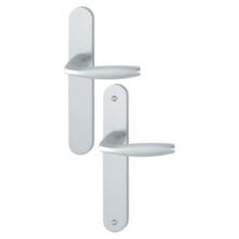 Poignée de porte large new-york entraxe 195 mm