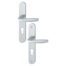 Poignée de porte large new-york entraxe 195 mm