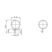 Profils côté paumelles