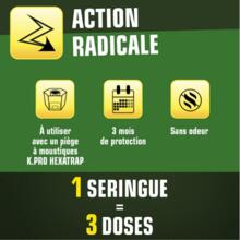 Recharge attractif piège anti-moustique