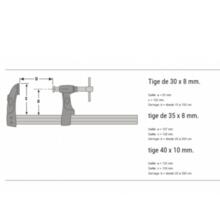 Serre joint à pompe