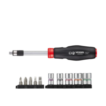 Set porte embouts droit et t + 10 acc - 2 way