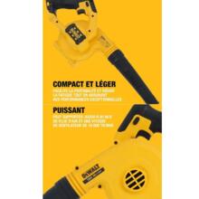 Souffleur compact xr 18v dcv100