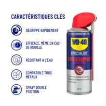 Super degrippant wd40 400ml net (systeme pro)