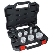 Trepan bimetal erko ''electricien'' (coffret de 10 pieces)