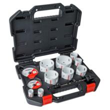 Trepan bimetal erko ''installateur''  (coffret de 11 pieces)