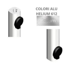 Tringle de crémone pompier en applique 2500mm