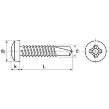 Vis autoperceuse inox tc phillips